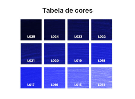 tabela de cores com lápis de cor passo a passo
