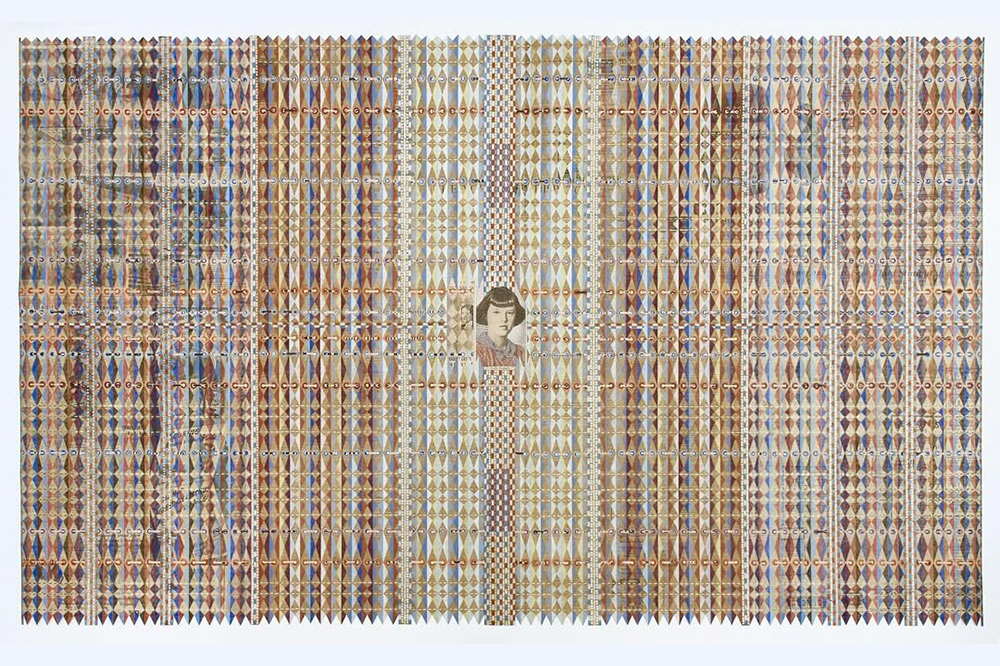 As intrincadas colagens de jornais de Myriam Dion e a arte de contar histórias