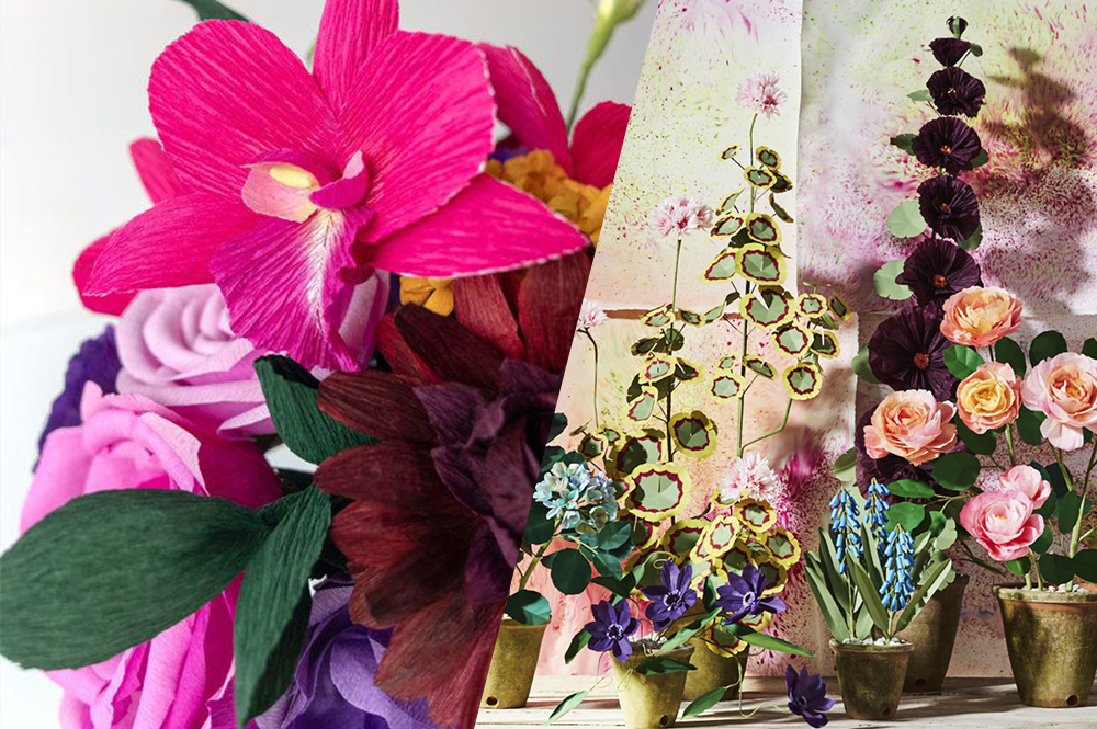 Artigo em Bloom: Cinco Mestres de Arte de Papel Botânico Excelente