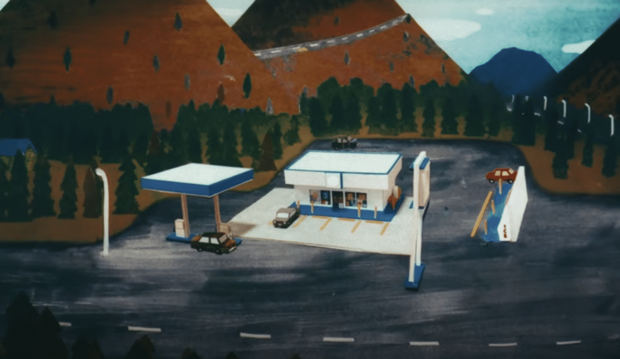 O saxofonista japonês Tamoaki Baba "principal" videoclipe é uma obra-prima da arte de stop-motion em papel