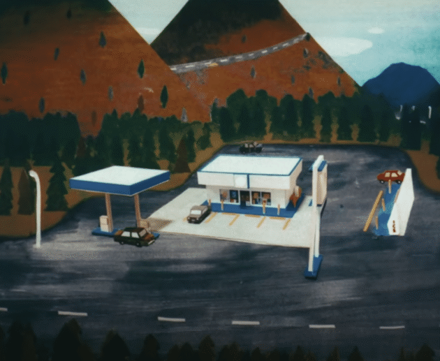 O saxofonista japonês Tamoaki Baba "principal" videoclipe é uma obra-prima da arte de stop-motion em papel