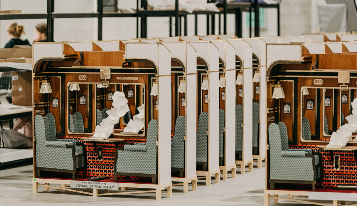 Voyage of Panorama: Edinas Paper interpreta o mundo cinematográfico de Wes Anderson para Montblanc