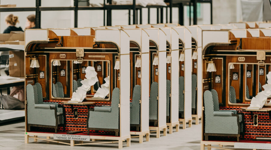 Voyage of Panorama: Edinas Paper interpreta o mundo cinematográfico de Wes Anderson para Montblanc